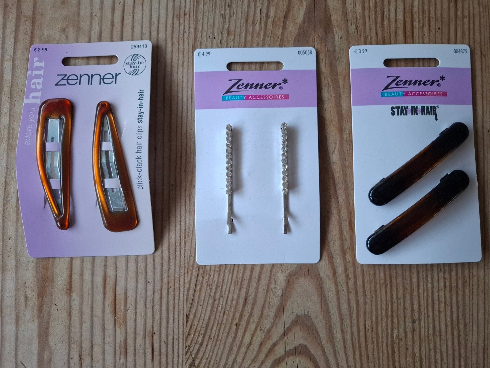 Nieuwe Zenner haarknipjes - diverse stijlen, Ophalen of Verzenden, Nieuw
