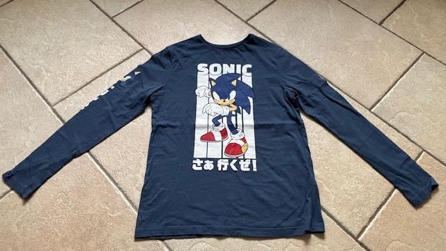 Sonic longsleeve , trui lange mouwen maat 158/164, Ophalen of Verzenden, Gebruikt, Jongen of Meisje, Shirt of Longsleeve