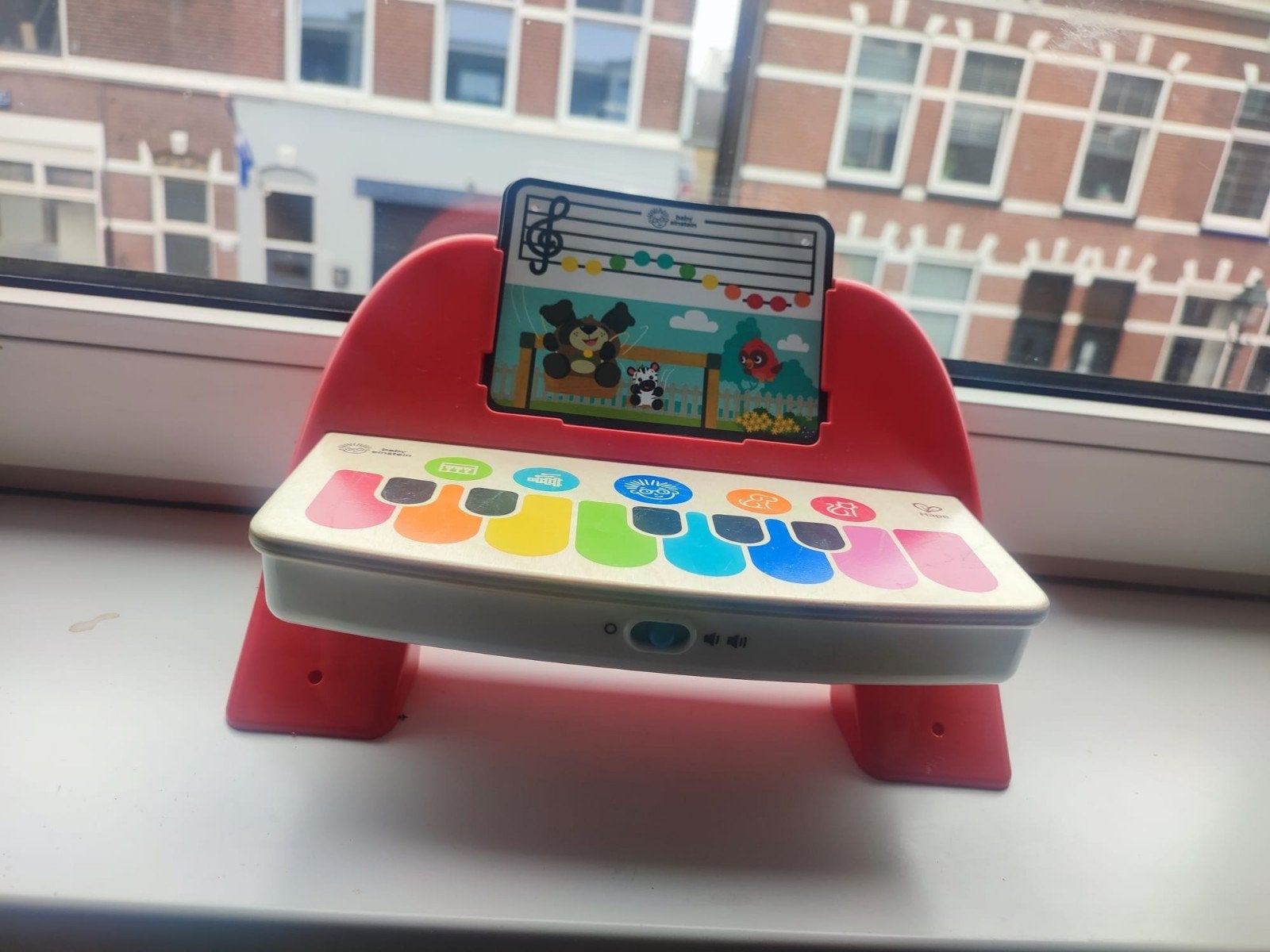Baby Einstein Hape Magic Touch Piano Muziek Speelgoed, Ophalen, Zo goed als nieuw, Overige typen, Met geluid