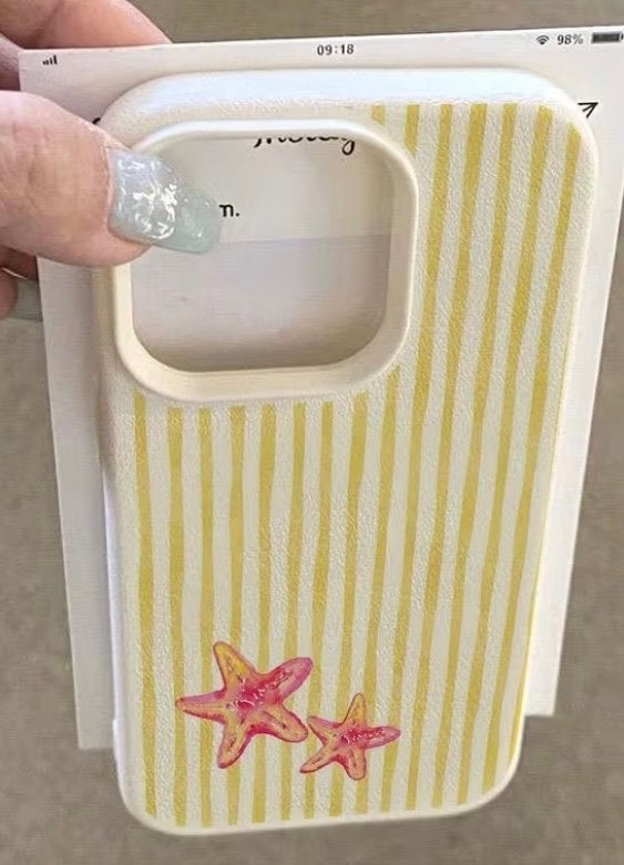 Zeesterren iPhone Hoesje - Zomerse Beach Look, Telecommunicatie, Mobiele telefoons | Hoesjes en Frontjes | Apple iPhone, Kunststof