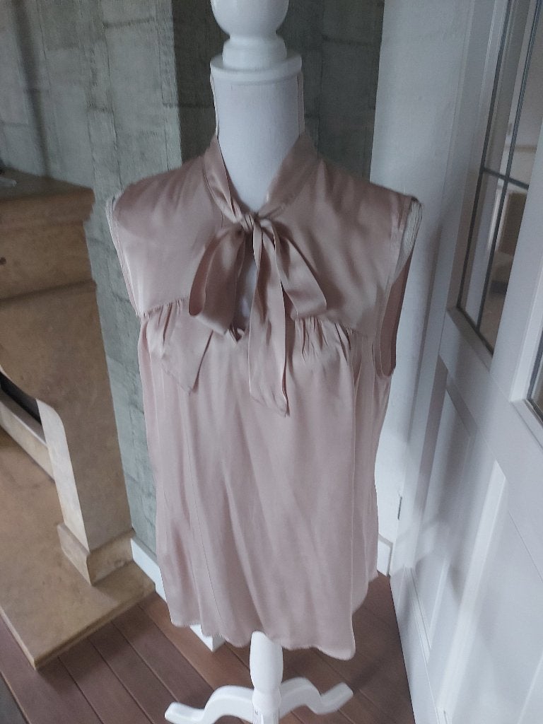 PRACHTIGE TAUPE BLOUSE VAN RINASCIMENTO MAAT M NIEUWSTAAT, Kleding | Dames, Blouses en Tunieken, Maat 38/40 (M), Overige kleuren