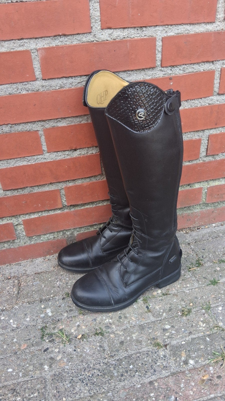 Rijlaarzen maat 35 N QHP, Ophalen of Verzenden, Dressuur, Schoeisel