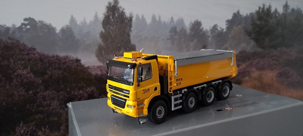 Mooie Ginaf kipper  Vink wsi 4 asser!!, Hobby en Vrije tijd, Modelauto's | 1:50, Ophalen of Verzenden, Nieuw, Bus of Vrachtwagen
