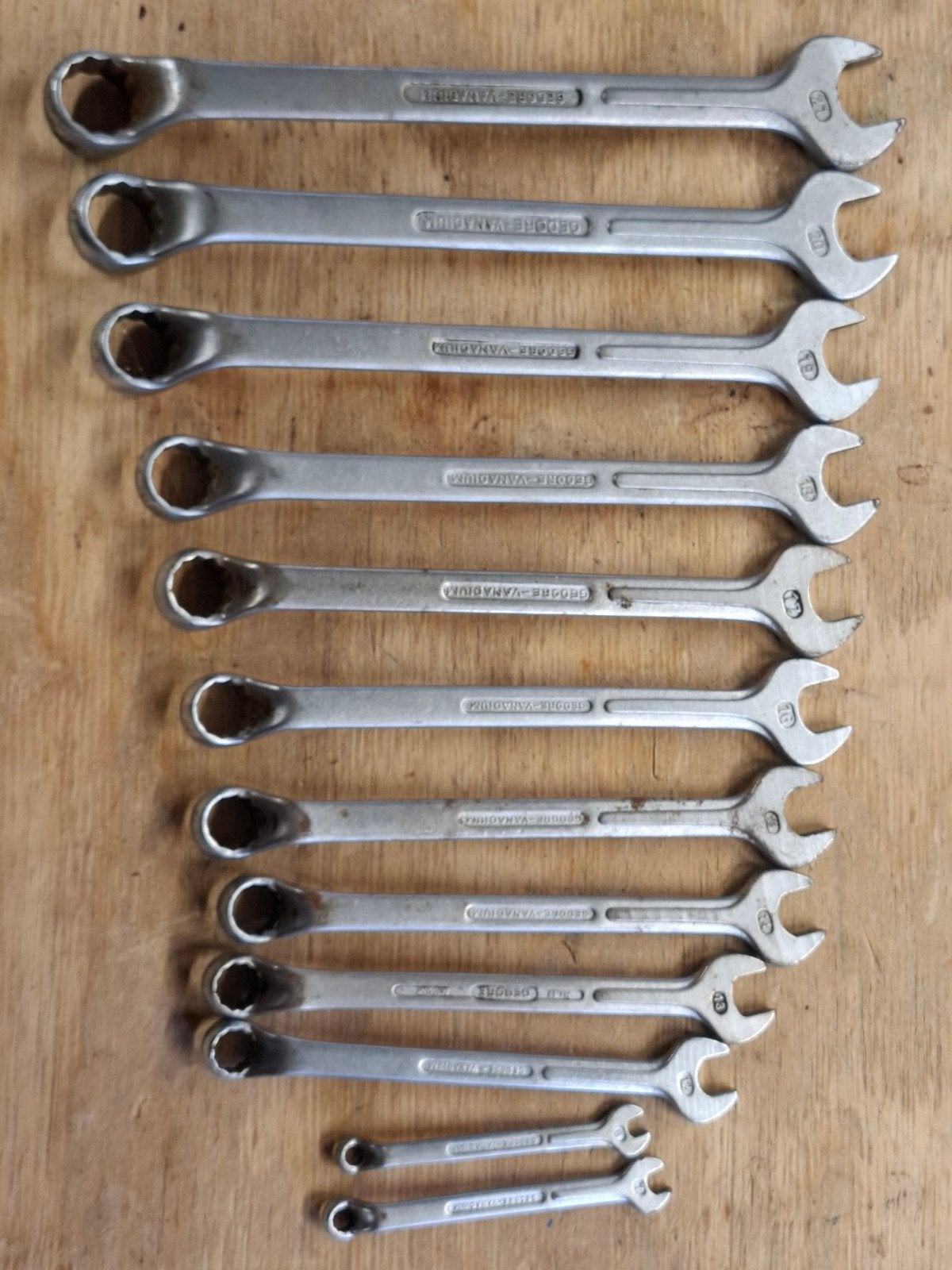 Gedore steek ringsleutels  12x, Ophalen