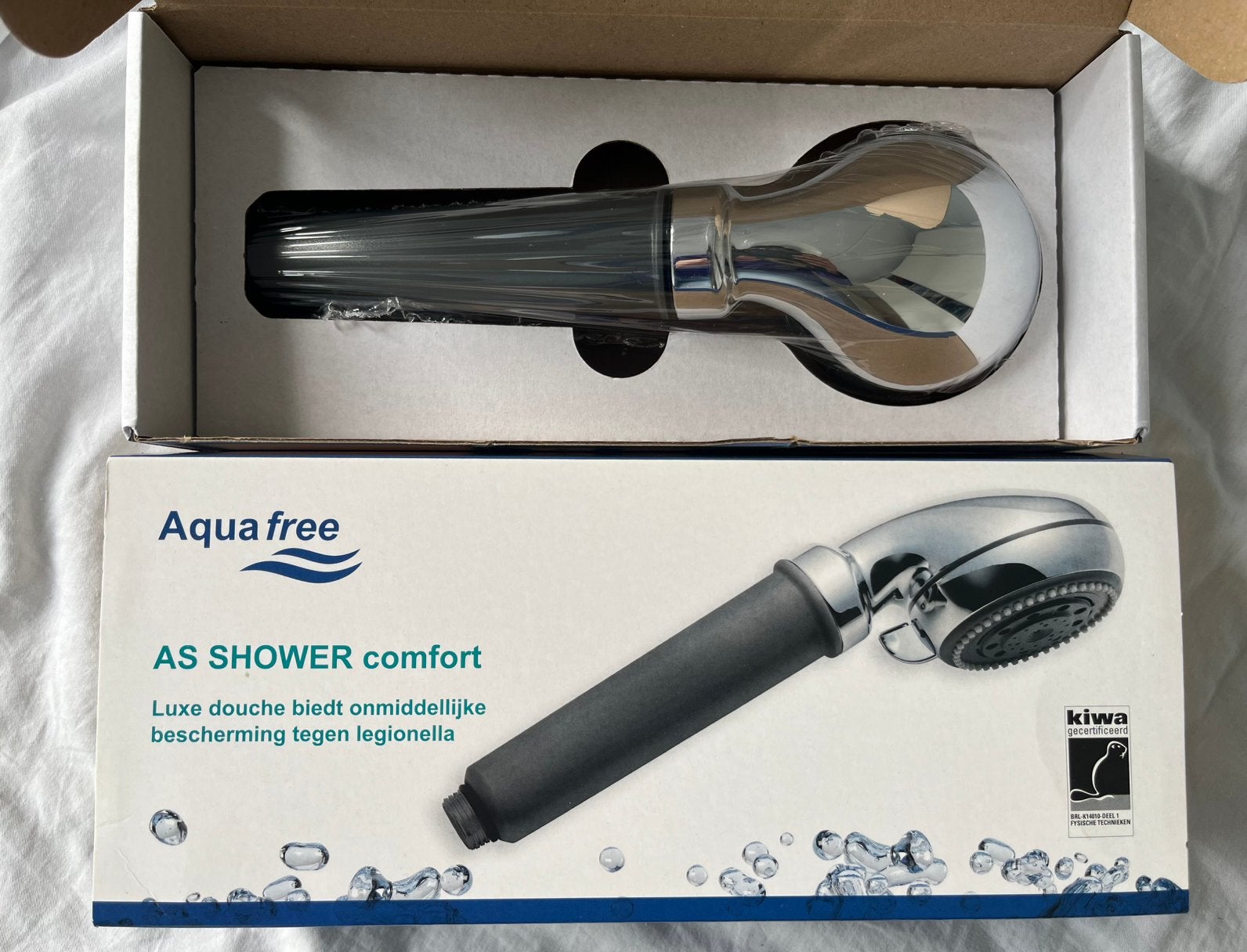 AS Shower Comfort Legionella-veilige luxe douchekop | NIEUW, Ophalen of Verzenden, Nieuw, Douche