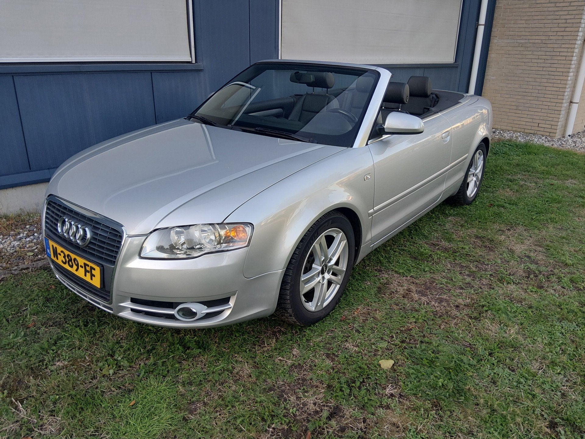 Audi A4 Cabriolet 1.8 Turbo 2007 Nette Auto, Auto's, Voorwielaandrijving, Gebruikt, Cabriolet, 4 stoelen