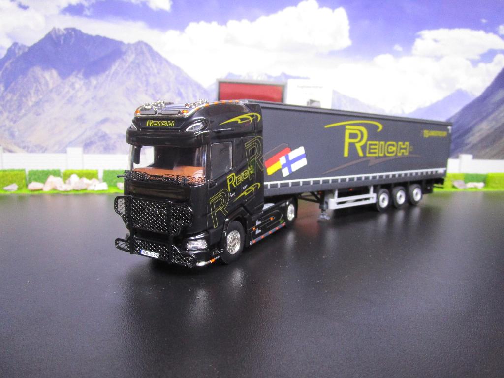Wsi 01-4375 Transport Reich , Daf XG+, Hobby en Vrije tijd, Modelauto's | 1:50, Ophalen, Nieuw, Bus of Vrachtwagen, Wsi
