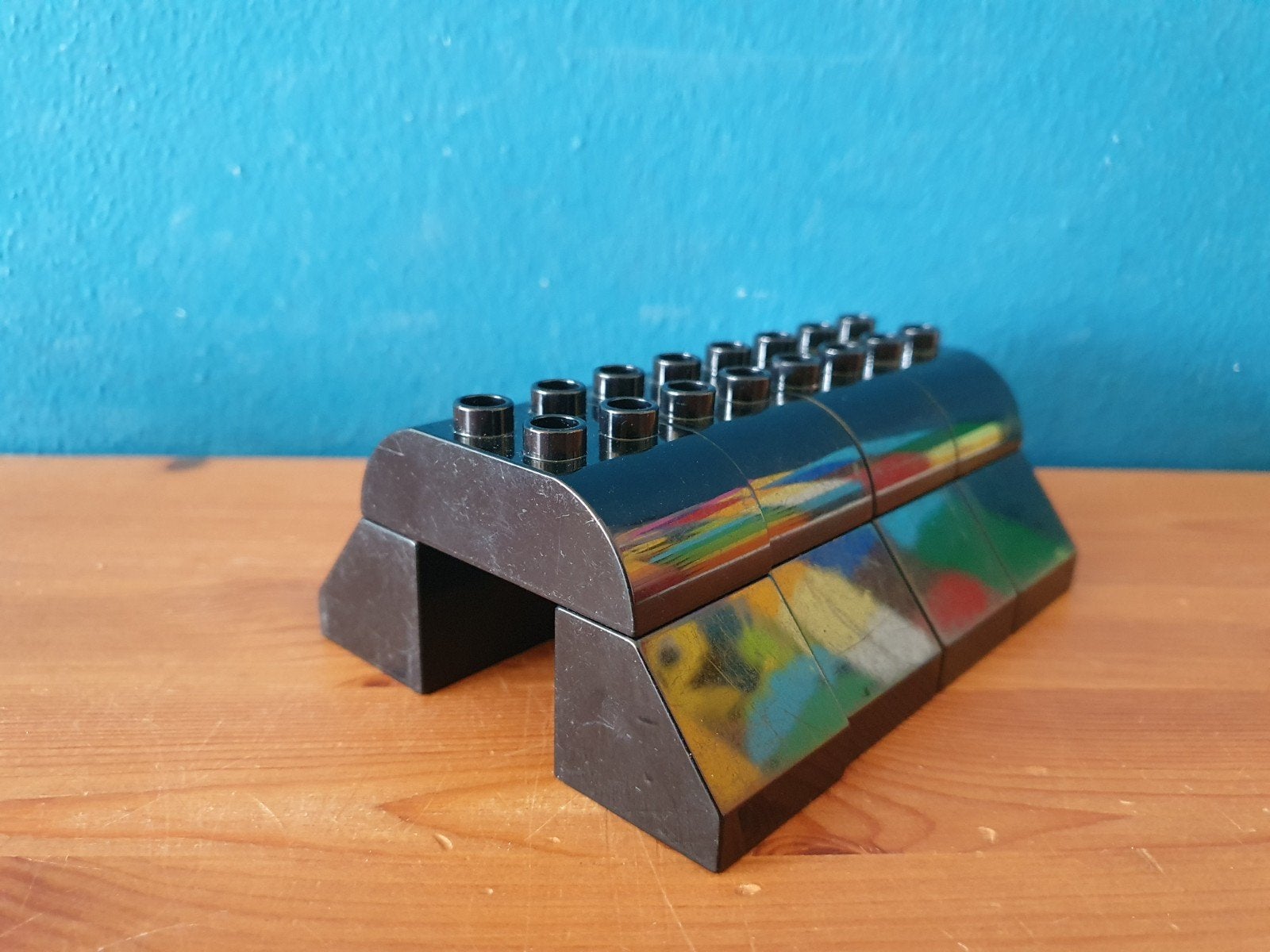 Duplo Dak blokken stenen 12stuks, Kinderen en Baby's, Ophalen of Verzenden, Zo goed als nieuw, Duplo