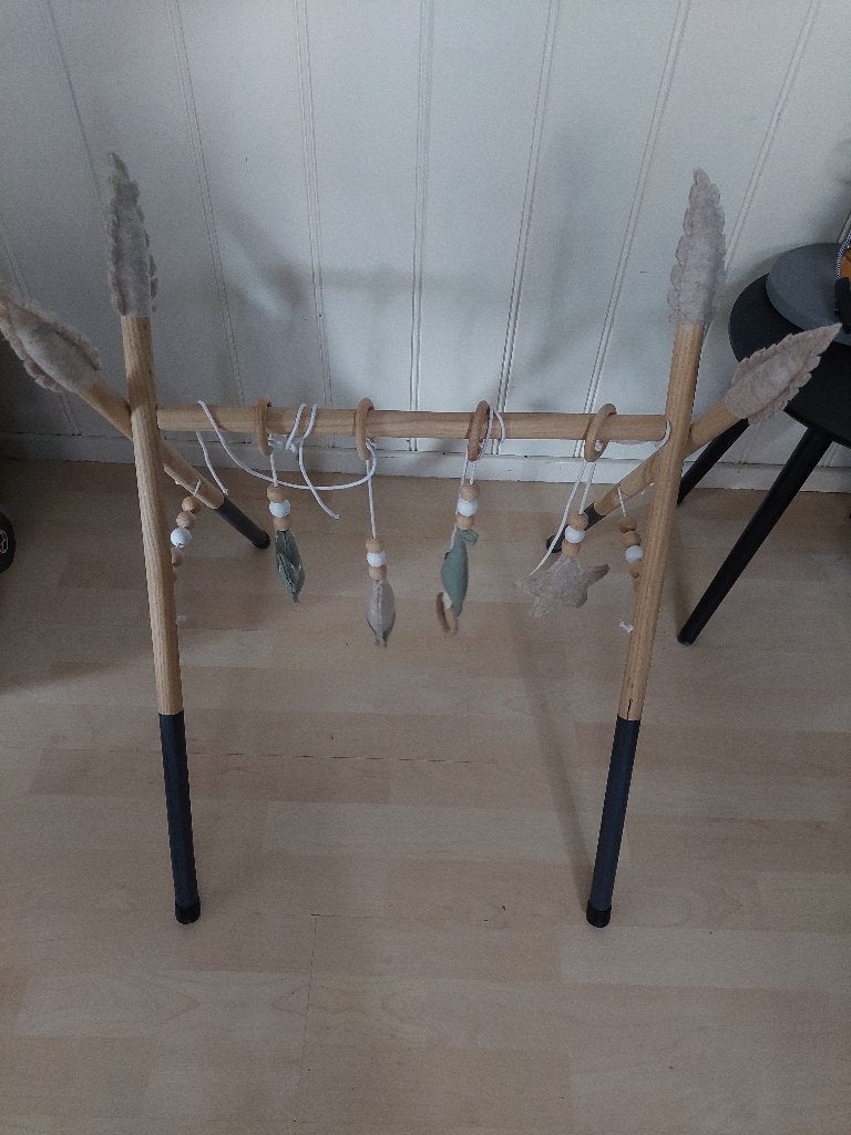 Ukkepuq houten babygym, Ophalen of Verzenden, Zo goed als nieuw, Babygym
