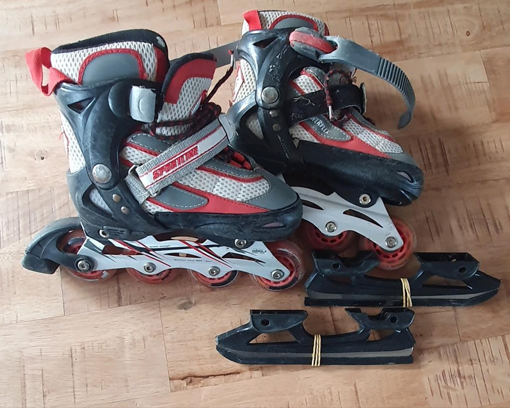 Skeelers /schaatsen maat 30-33, Sport en Fitness, Schaatsen, Ophalen of Verzenden, Gebruikt, IJshockeyschaatsen, Nijdam