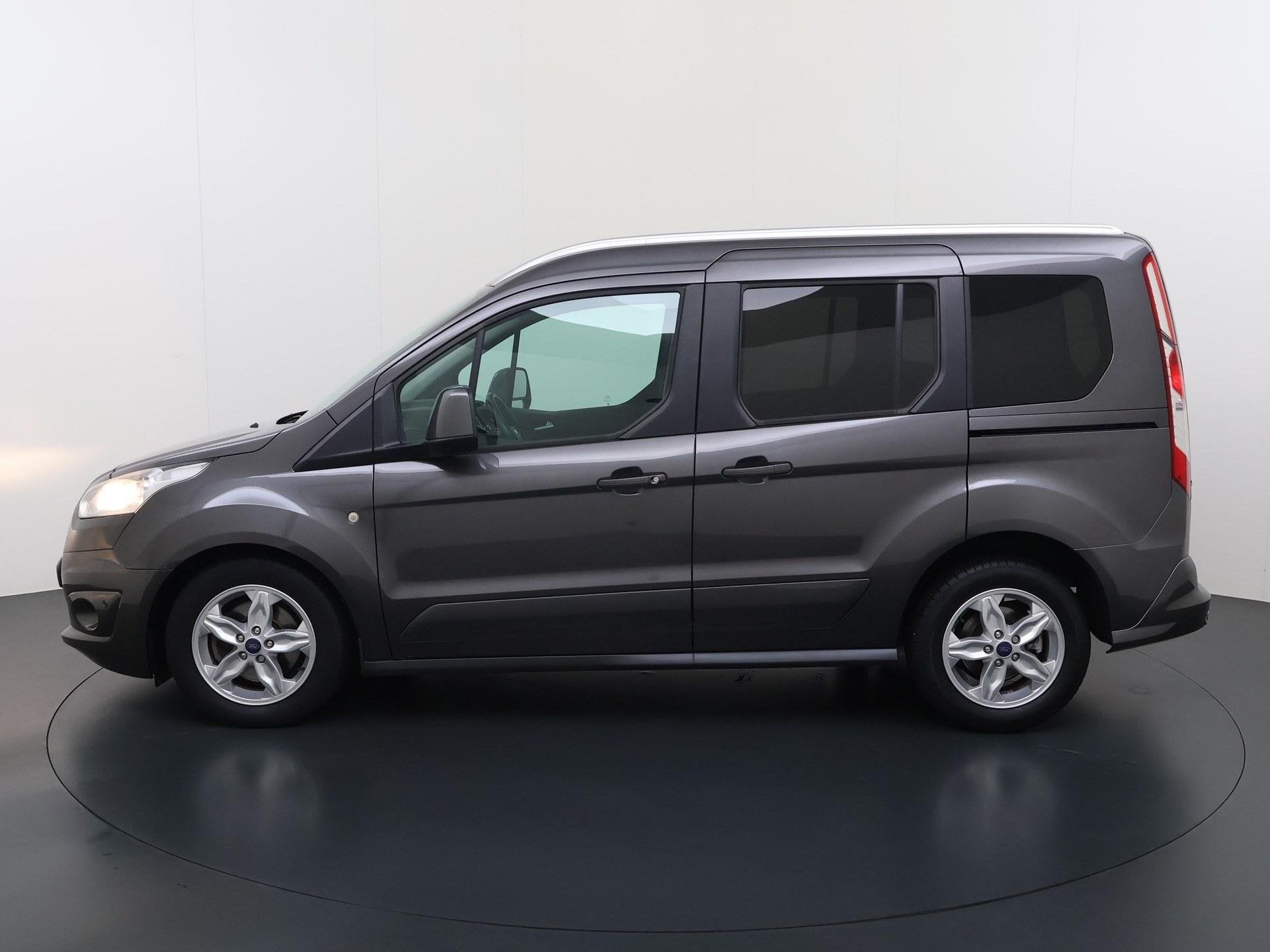 Ford Tourneo Connect 1.0 EcoBoost Titanium, Auto's, Voorwielaandrijving, Gebruikt, Euro 6, Verwarmde buitenspiegels