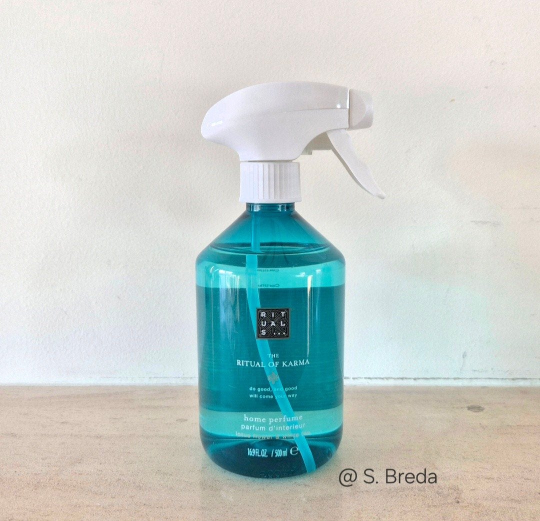 Rituals 500 ml Roomspray | Karma | Home Perfume Huisparfum, Ophalen of Verzenden, Nieuw, Blauw, Kunststof