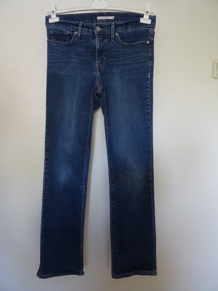 Levi's shaping straight jeans mt 28, Zo goed als nieuw, W28 - W29 (confectie 36), Levi's, Verzenden