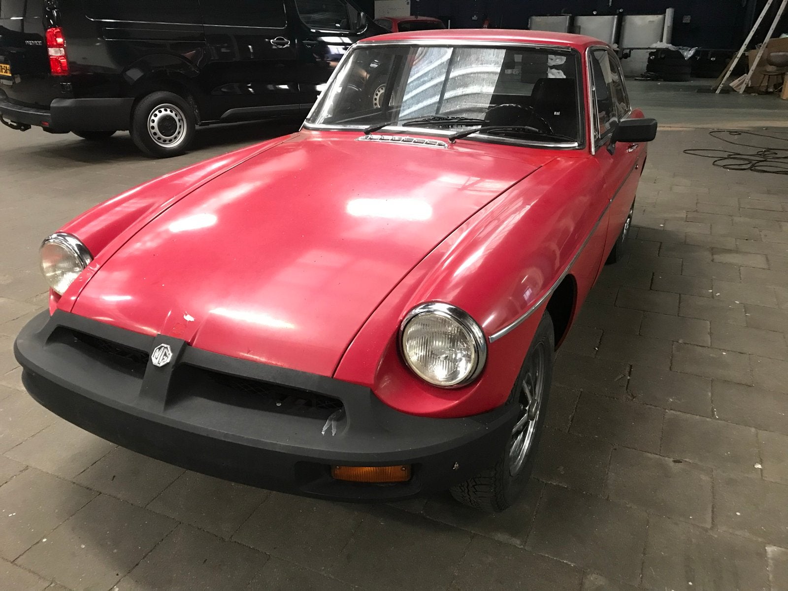 MGB. GT  Lhd Europese auto. Bj 8-1975, Auto's, 4 cilinders, Handgeschakeld, Particulier, Achterwielaandrijving