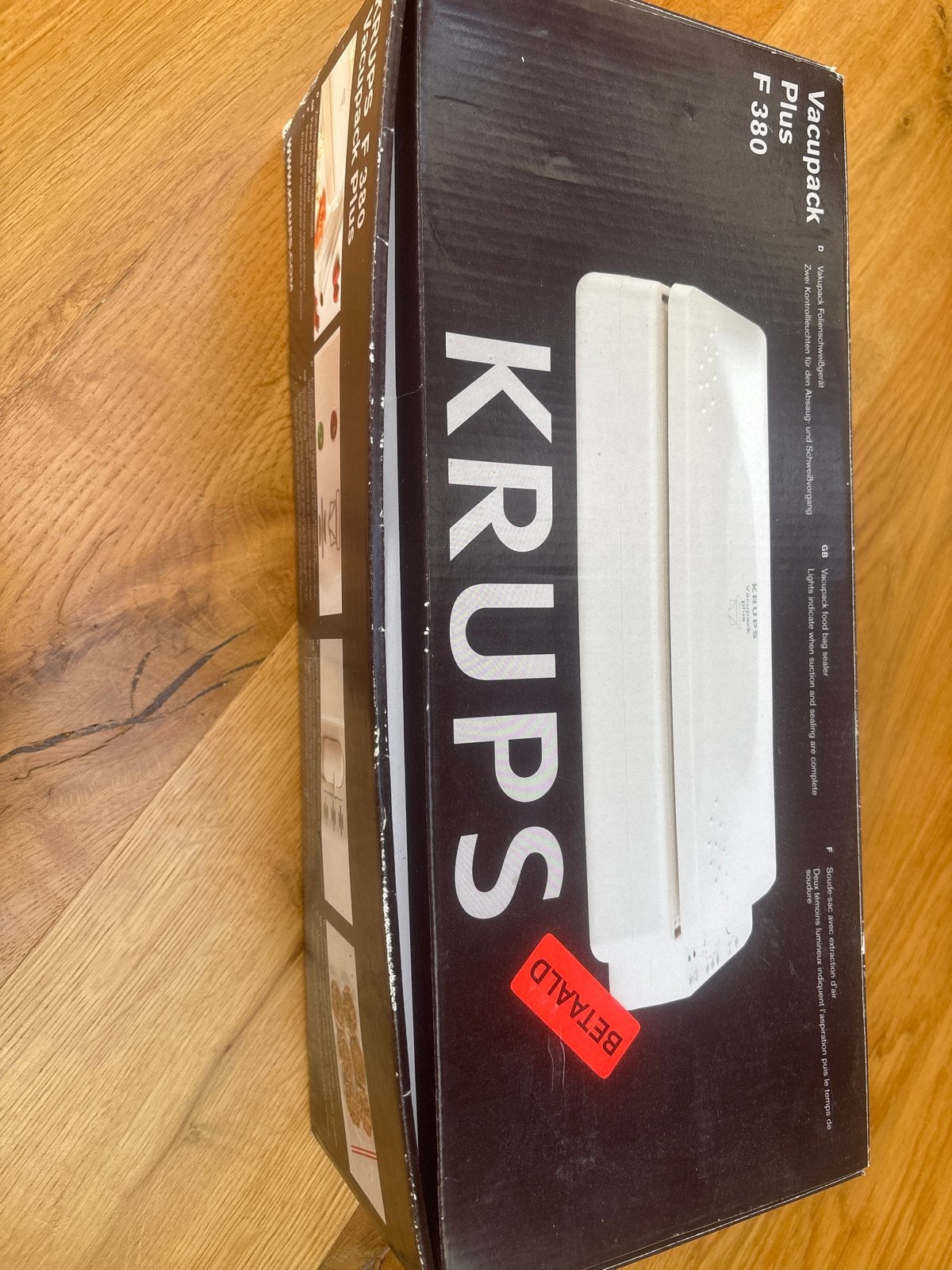 Krups F 380 Vacupack Plus - Zo goed als nieuw, Ophalen of Verzenden, Zo goed als nieuw