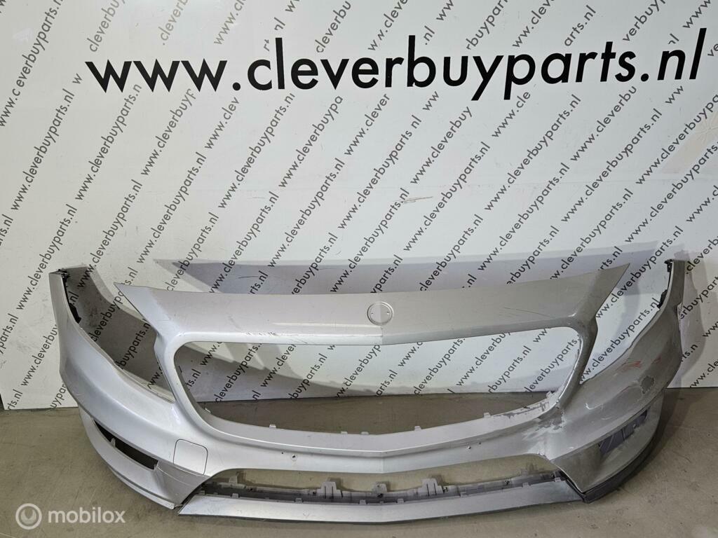 Voorbumper origineel GLA-klasse X156 ('14-'20) A2058850925, Gebruikt, Voor, Mercedes-Benz, Ophalen of Verzenden