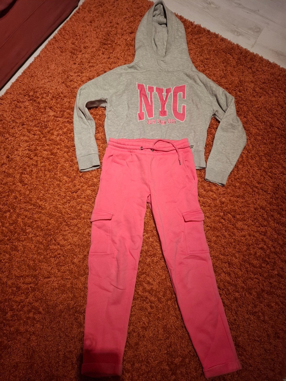 Everme hoodie en joggingbroek set - Maat S, Ophalen, Meerkleurig, Zo goed als nieuw, Everme