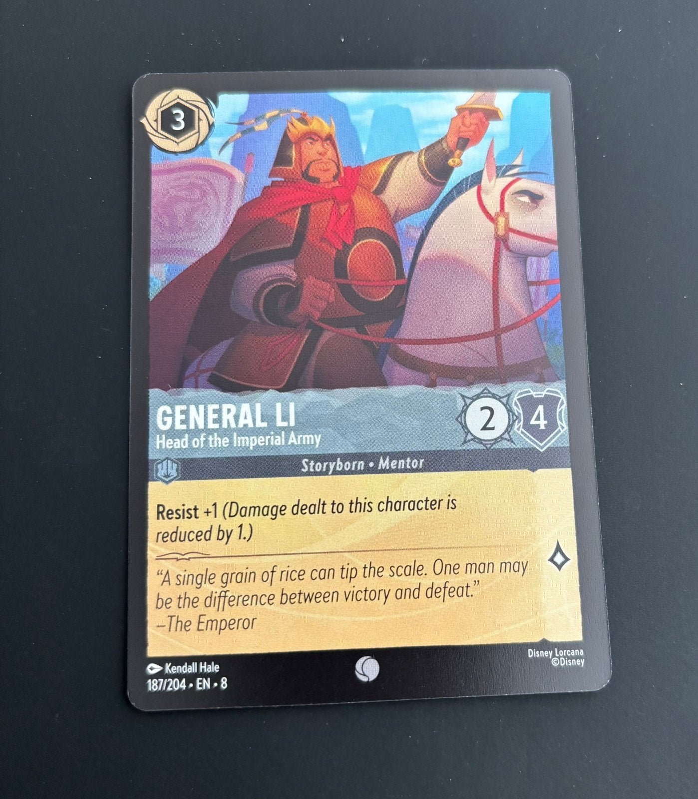 Reign of Jafar - General Li - 187/204 EN-8, Ophalen of Verzenden, Nieuw, Losse kaart
