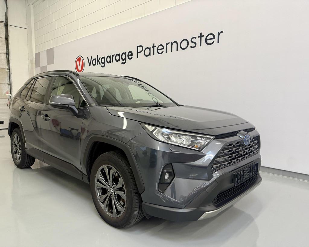 Toyota RAV4 2.5 Hybrid Leer / Carplay / Stoel & Stuurverwarm, 12 maanden, Adaptive Cruise Control, Gebruikt, 4 cilinders