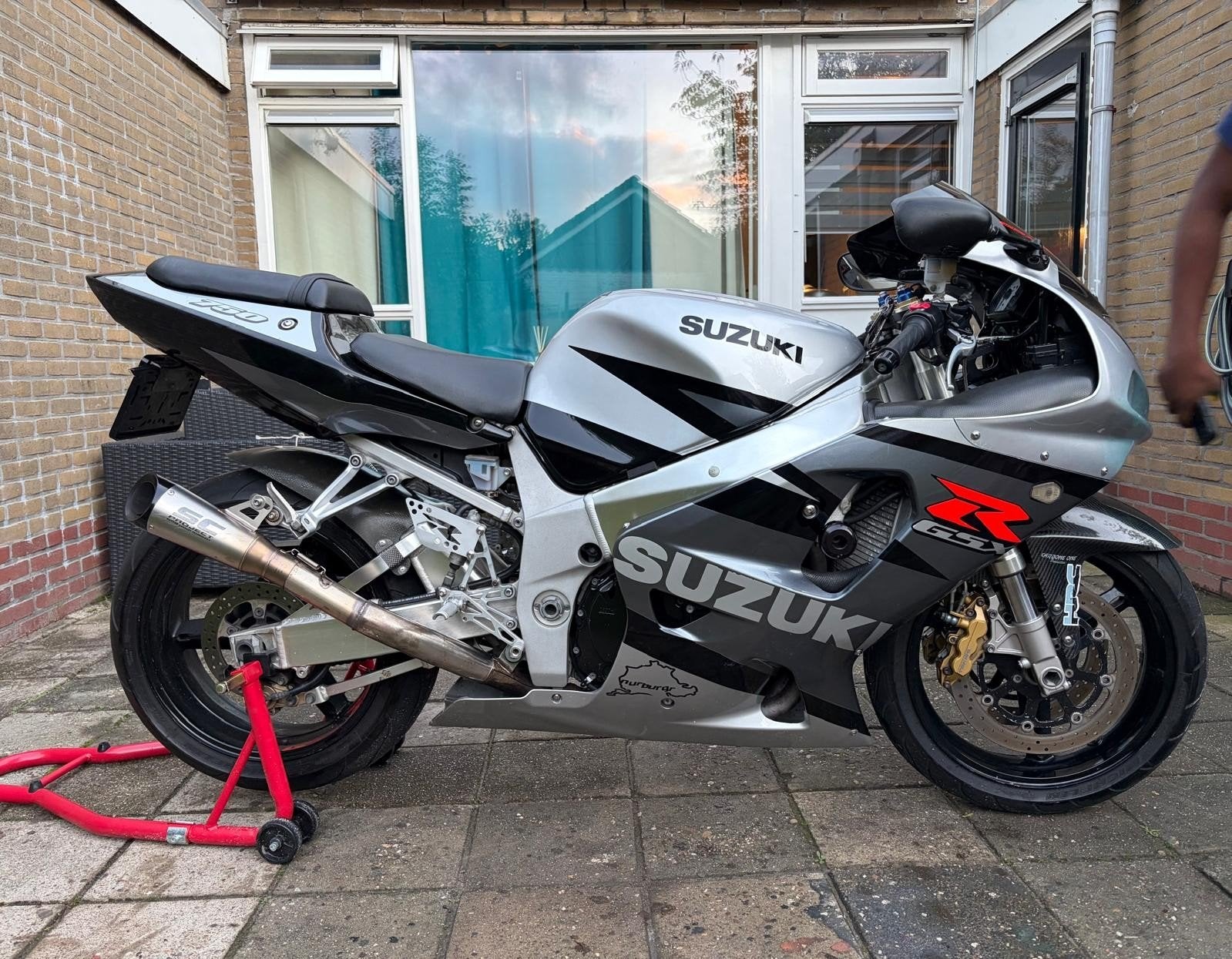 Suzuki GSX-R750, Auto's, 1005 kg, Aveo, Overige bekleding, Wit