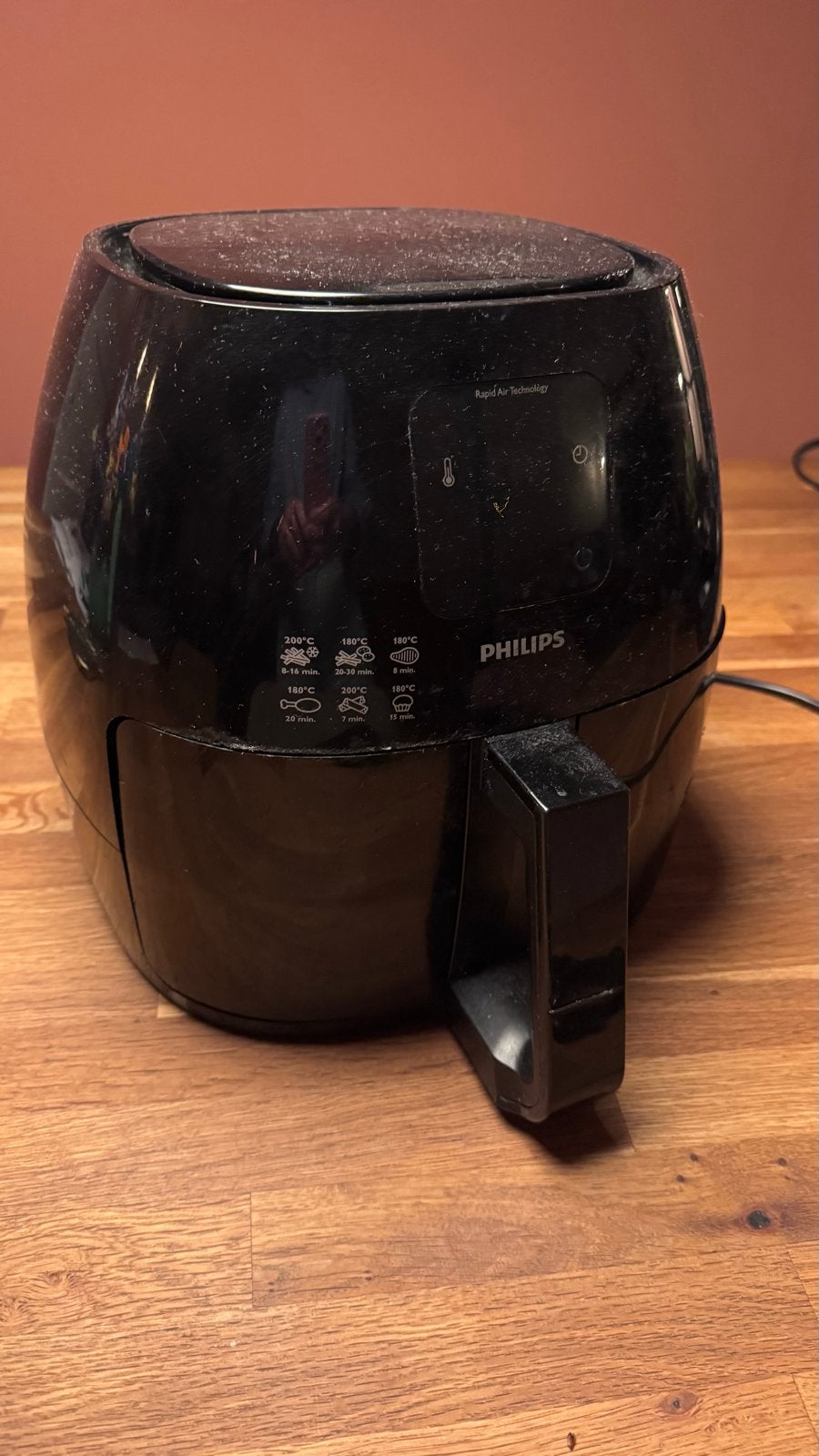 Philips Airfryer XL HD9240 - Hetelucht friteuse, Ophalen, Gebruikt, Airfryer XL