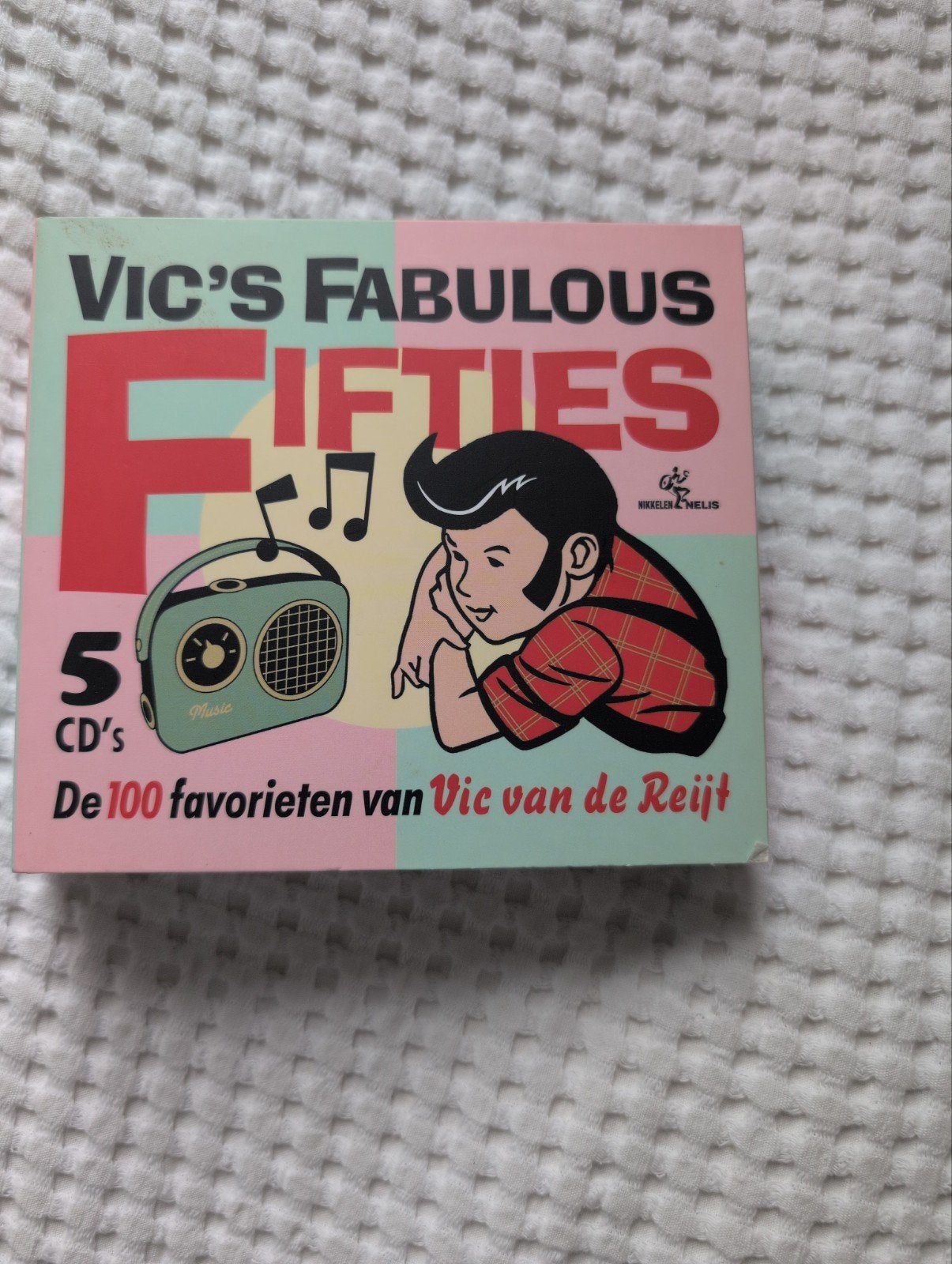 Vic's Fabulous Fifties - 5 CD's - 100 favorieten, Cd's en Dvd's, Ophalen of Verzenden, Zo goed als nieuw, Boxset
