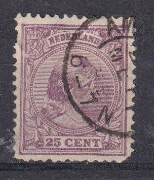 Nederland 1891 nr 42 Prinses Wilhelmina, Verzenden, Gestempeld, Koningshuis