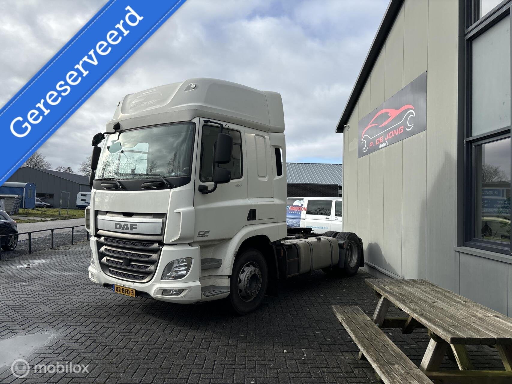 DAF CF 400 FT euro 6, Auto's, Overige brandstoffen, Origineel Nederlands, Bedrijf, DAF
