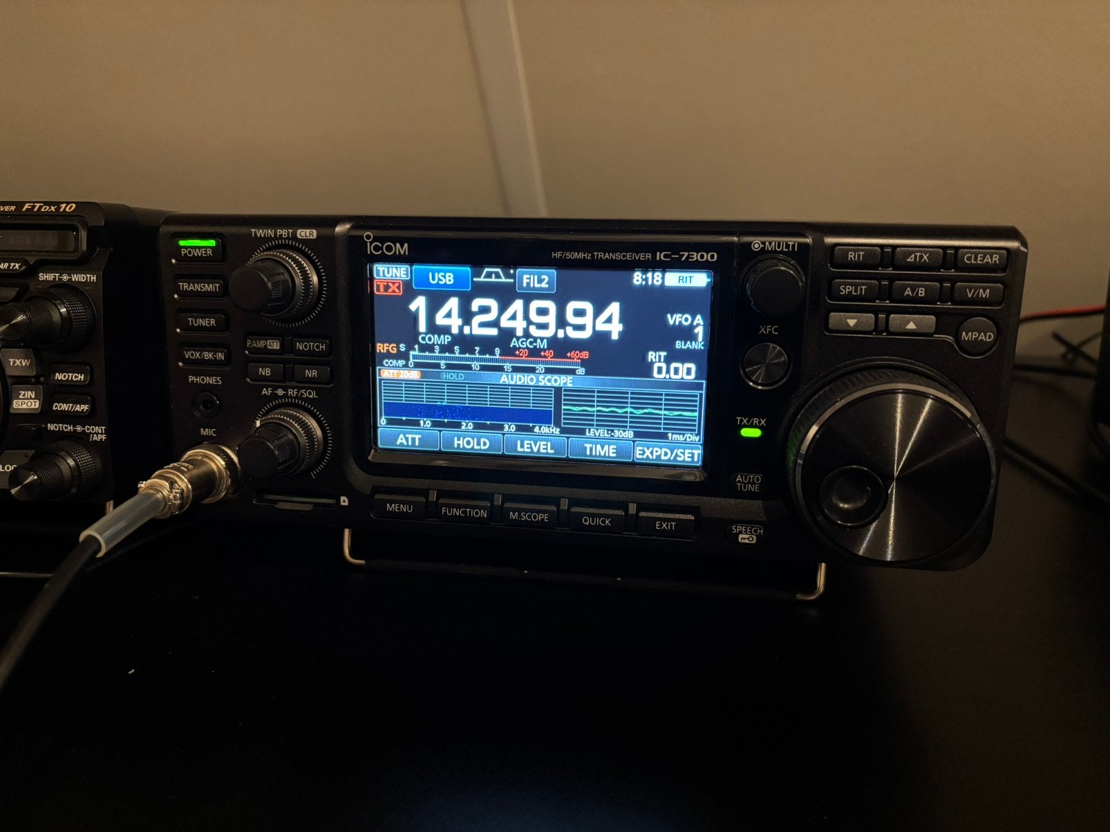 Icom 7300 nieuwstaat !!!, Telecommunicatie, Ophalen, Zo goed als nieuw
