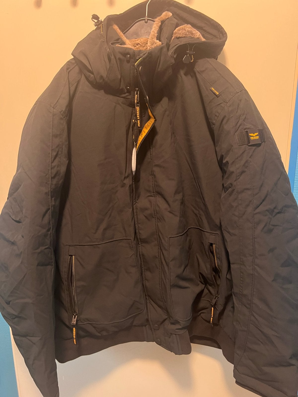 PME Legend Ice Striper winterjas -, Ophalen of Verzenden, Nieuw, Overige maten, Zwart