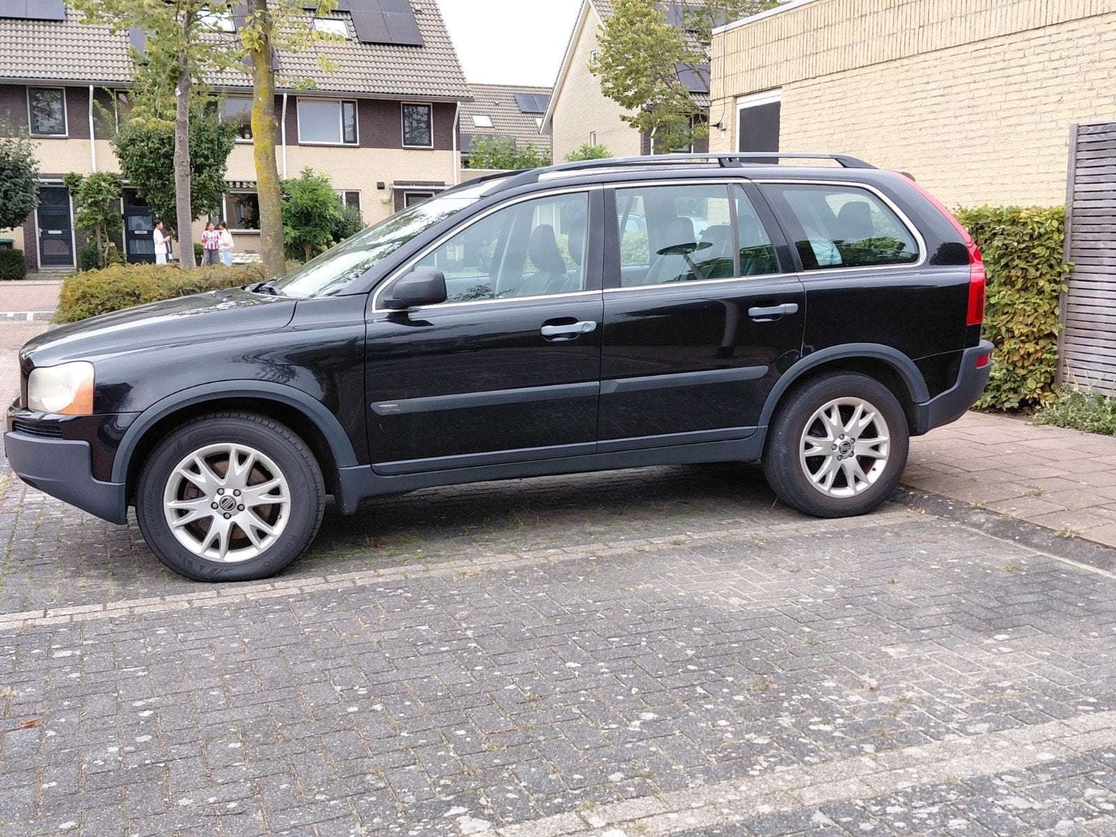 Volvo XC90 2.5 T Geartronic 2004 Zwart let op!, Auto's, Zwart, 7 stoelen, Vierwielaandrijving, Parkeersensor