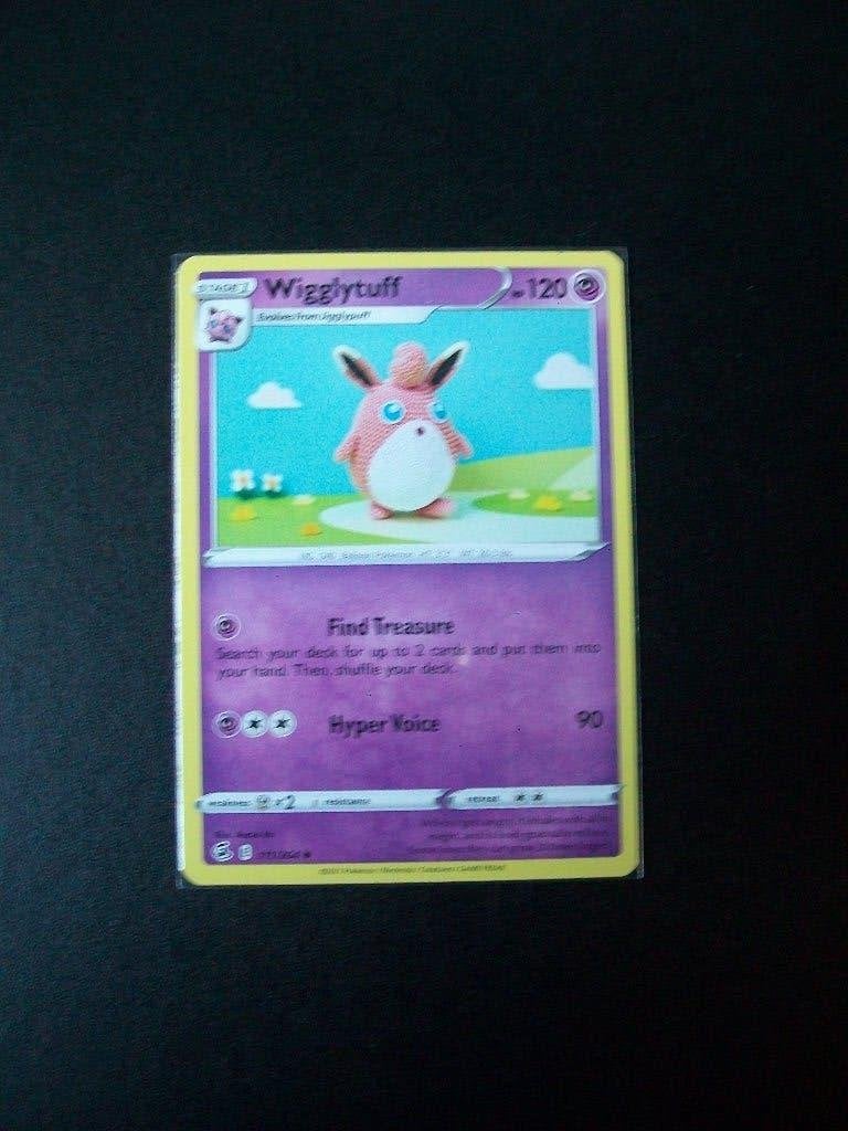 4205: Nieuwe Pokemon Kaart WIGGLYTUFF hp 120 (111/264), Verzenden, Nieuw, Losse kaart