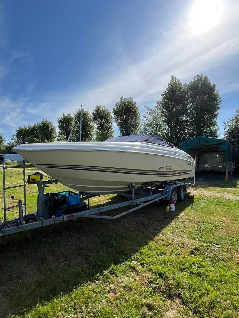 Welcraft exaliber 23, Watersport en Boten, Speedboten, Binnenboordmotor, Ophalen of Verzenden, Zo goed als nieuw, Polyester