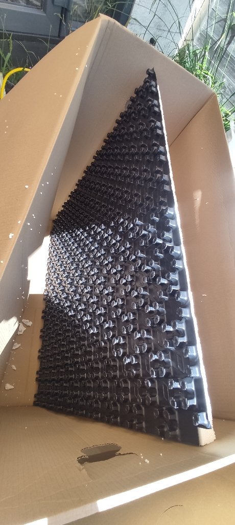 Vloerverwarming noppenplaat, Ophalen, Minder dan 30 cm, Overige typen, Nieuw