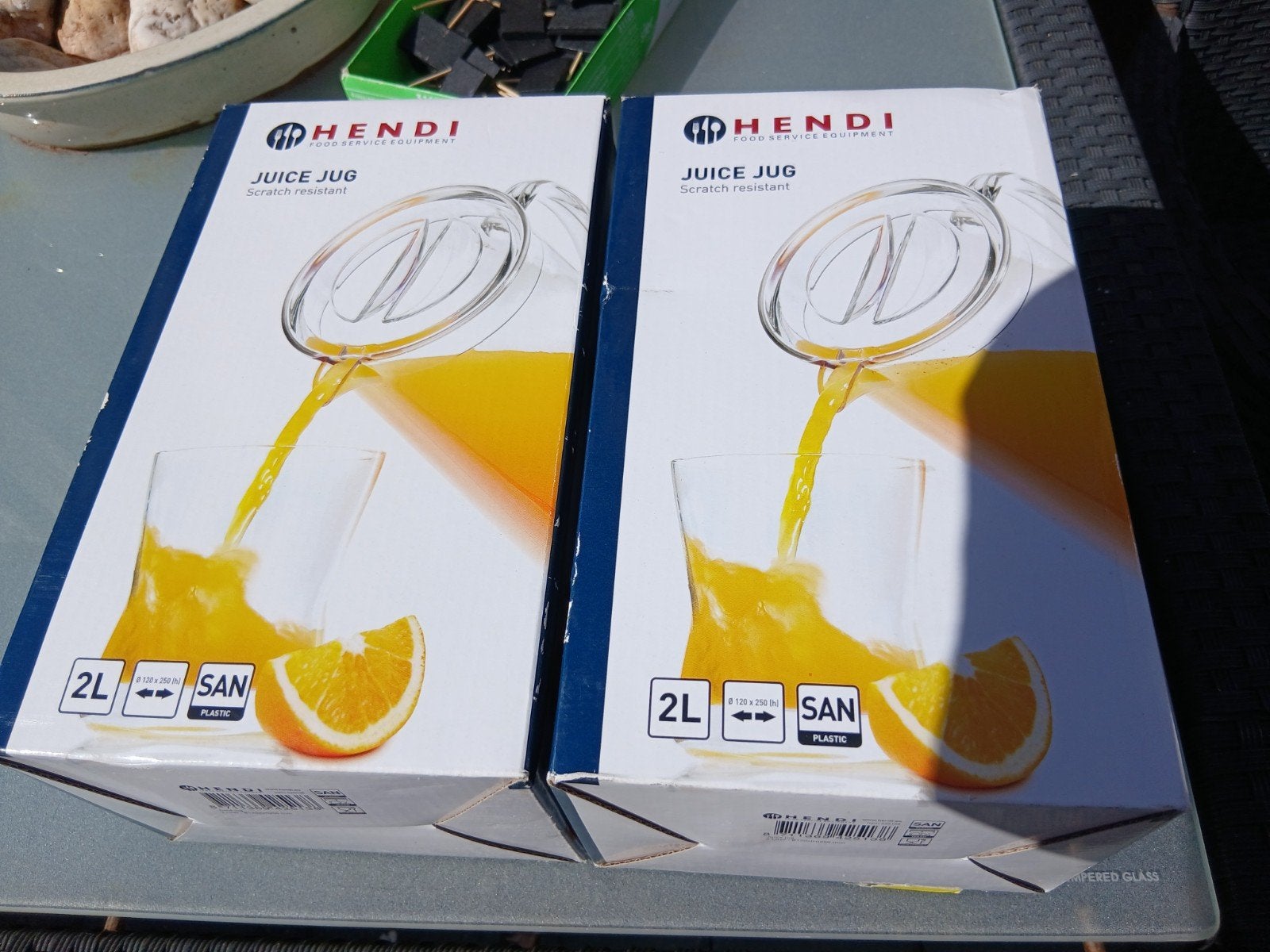 Hendi Juice Jug - 2L krasbestendige sapkan, Overige typen, Hendi, Kunststof, Nieuw