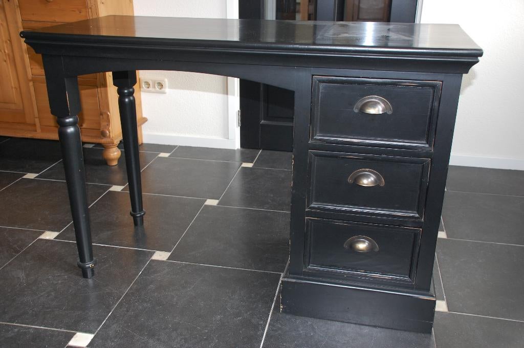 Brocante Bureau, Ophalen, Hout, Vintage, Zo goed als nieuw