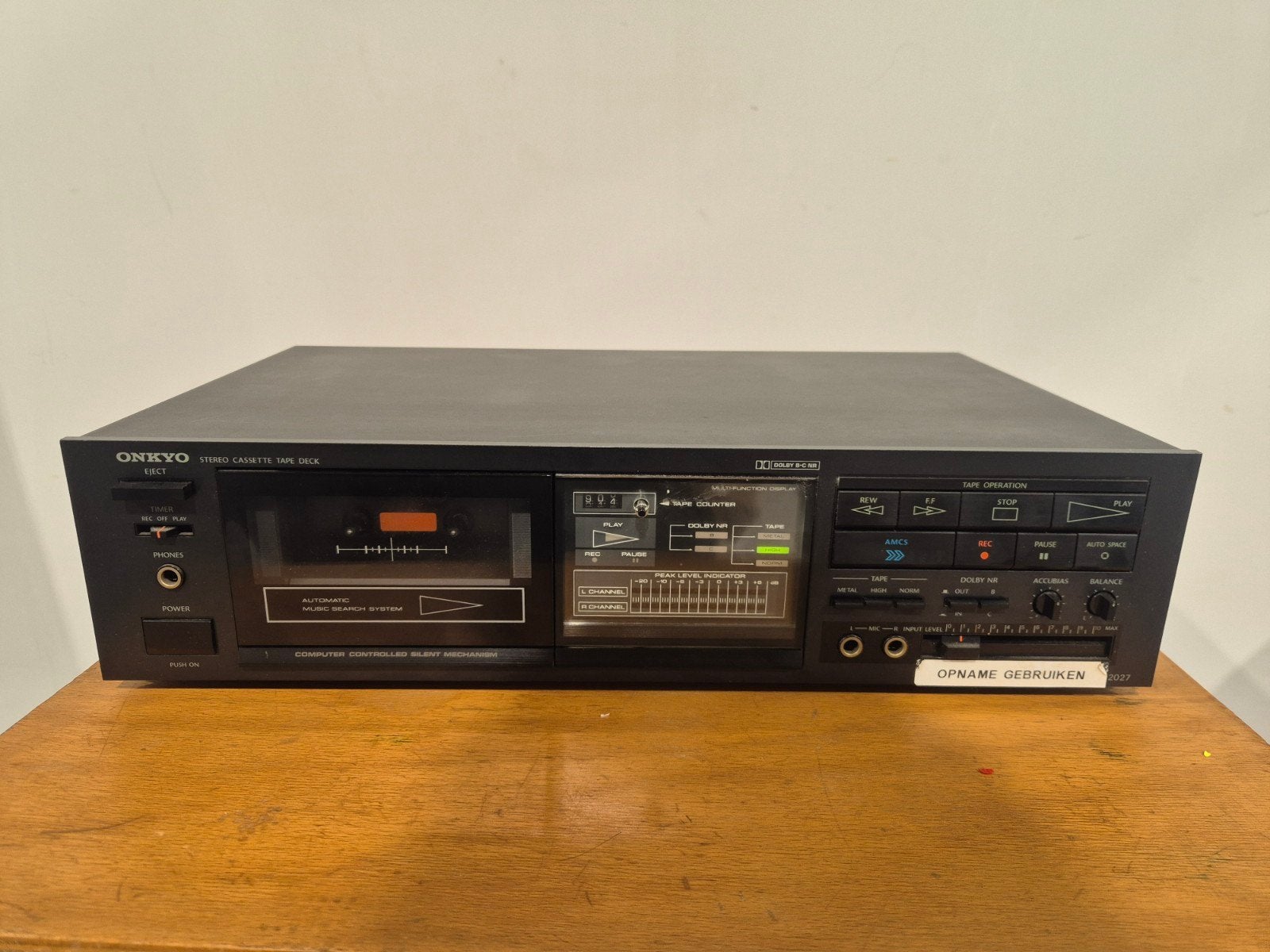 Onkyo ta 2027 casette deck, Overige merken, Onbekend, Ophalen of Verzenden, Onbekend