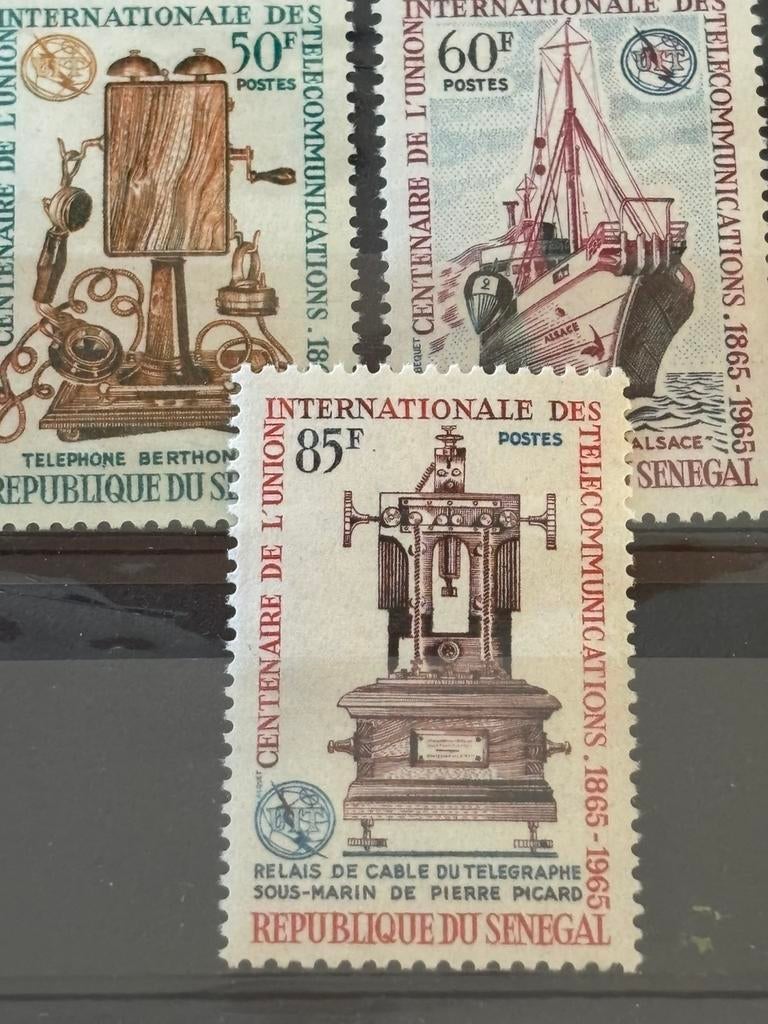 UIT Senegal 1965, Ophalen of Verzenden, Overige landen, Postfris