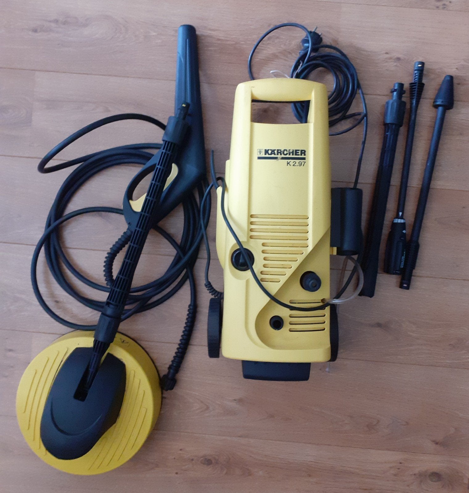 Kärcher hogedrukreiniger K 2.97 met accessoires, Ophalen, Gebruikt, Elektrisch
