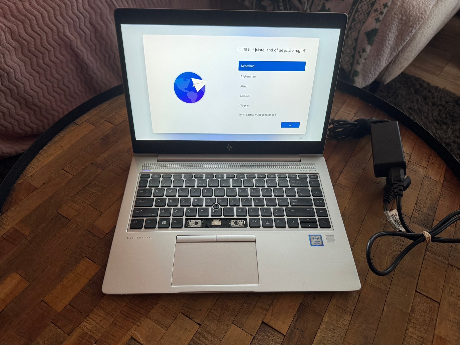 HP EliteBook 840 G6 – toetsenbord defect, Ophalen, Gebruikt, Qwerty, 8 GB