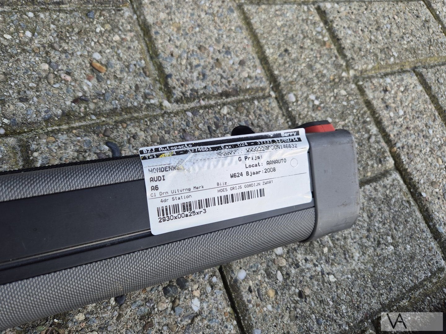 Audi A6 station 2005 - 2011 hondenrek hondennet kleur grijs, Gebruikt, -, -, -