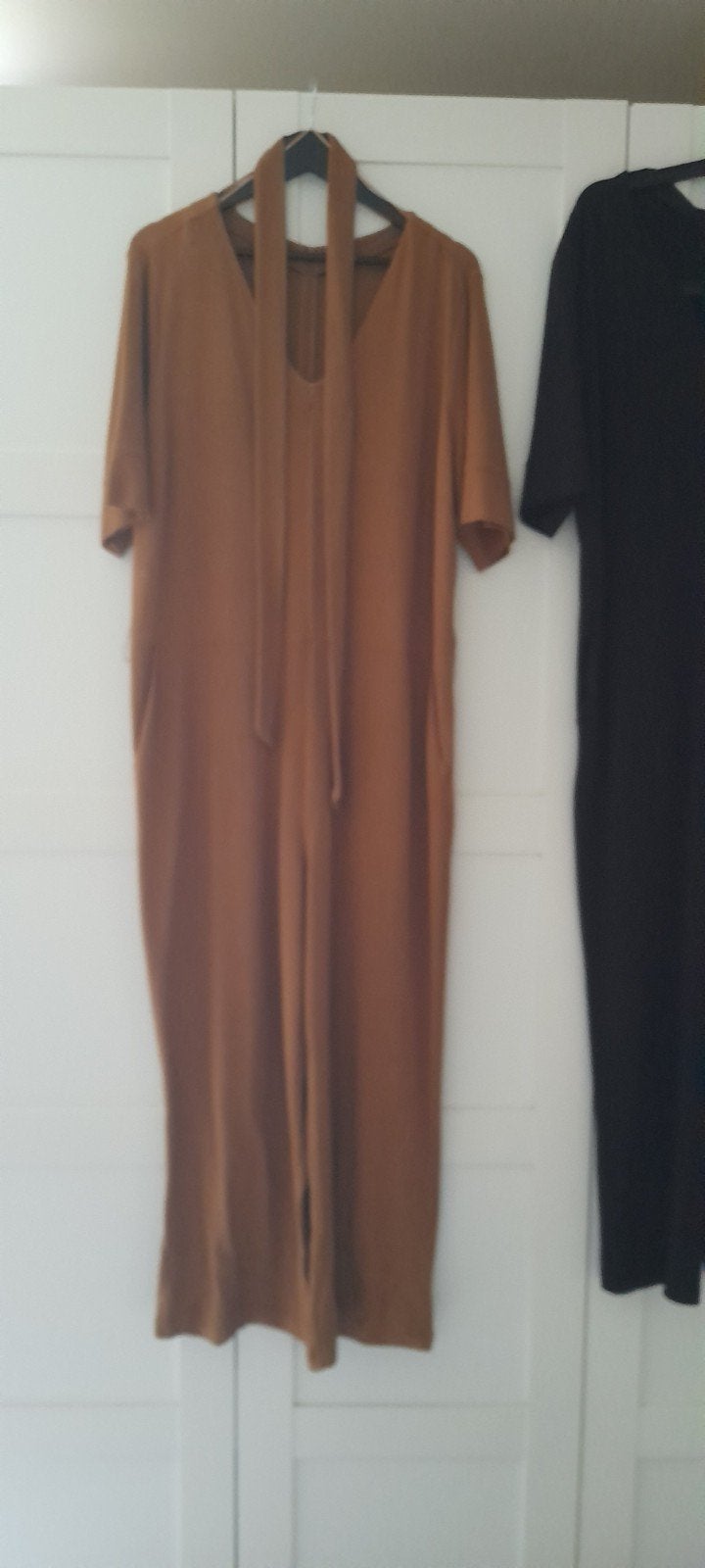 jumpsuit maat XL hema okergeel, Kleding | Dames, Jumpsuits, Geel, Maat 46/48 (XL) of groter, Ophalen of Verzenden, Gedragen
