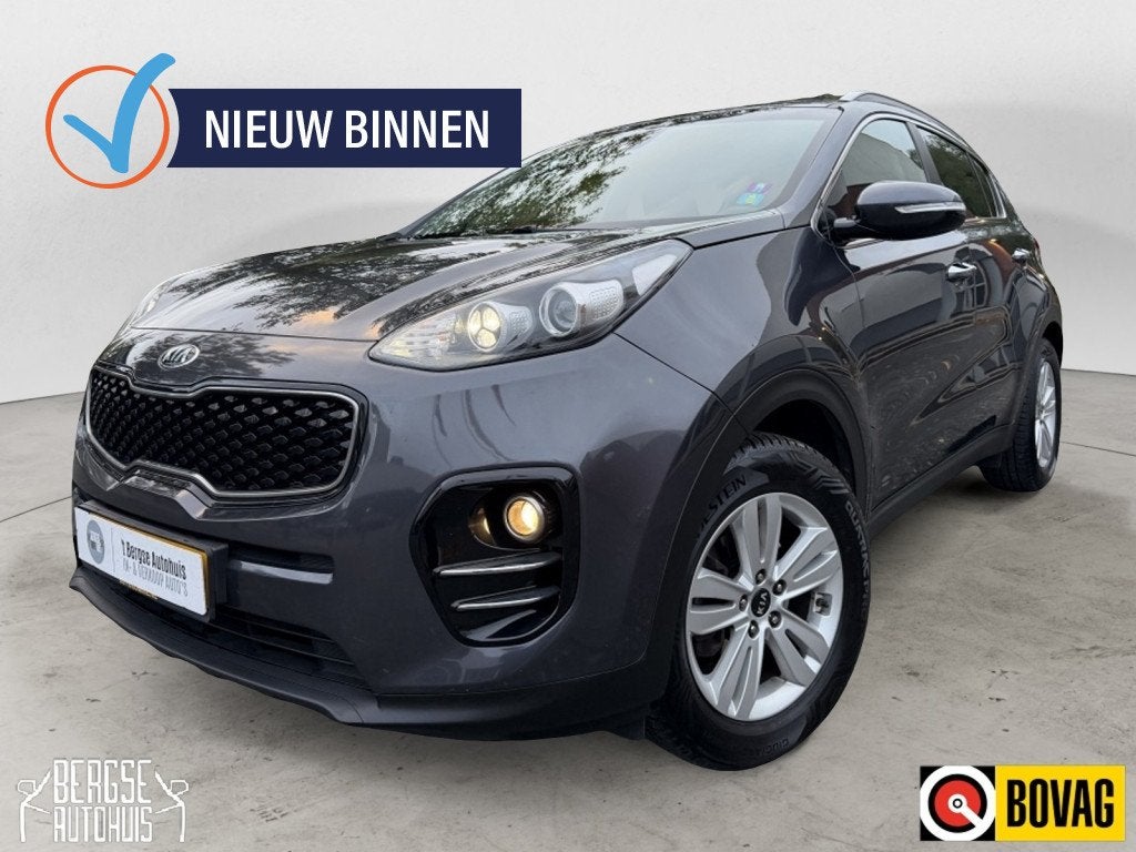 Kia Sportage 1.6 GDI DynamicLine Cruise Navi Clima Nap, Auto's, Dealer onderhouden, Stof, Gebruikt, 4 cilinders