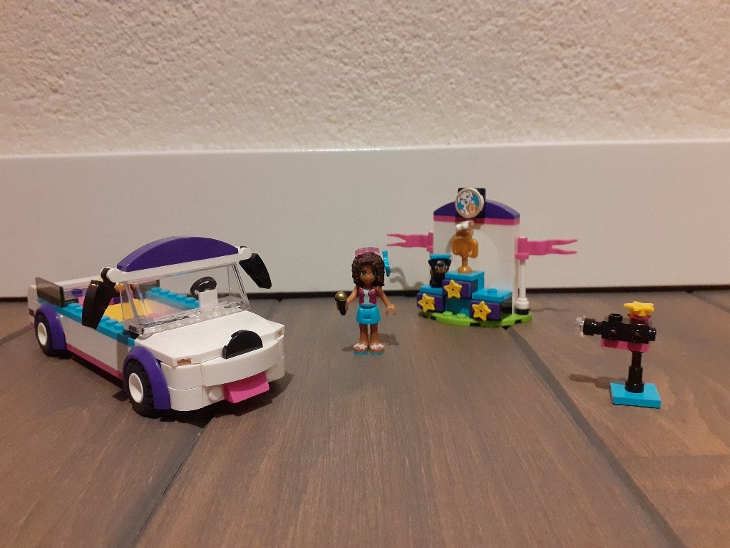 Lego friends puppy optocht 41301, Gebruikt, Lego, Ophalen of Verzenden, Complete set