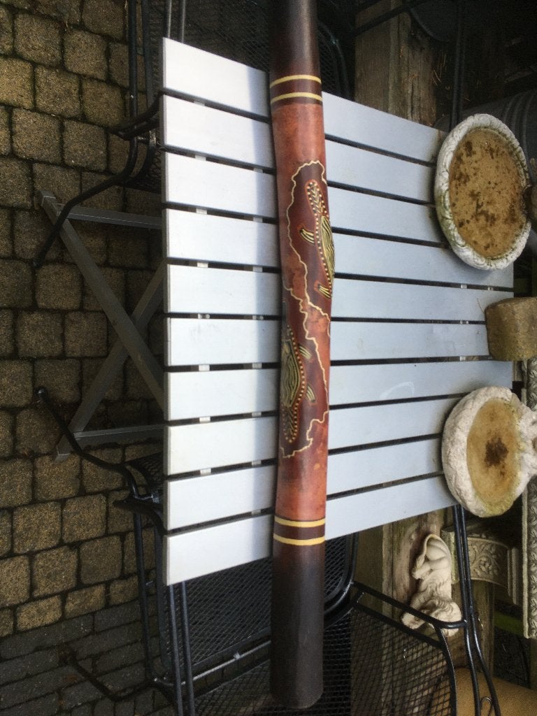 BAMBOO DIDGERIDOO ABORIGINALS HOORN,IMPORT AUSTRALIE., Muziek en Instrumenten, Blaasinstrumenten | Didgeridoos, Ophalen of Verzenden
