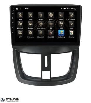 Radio navigatie peugeot 207 2006 apple carplay android 15, Nieuw, Dynavin, Verkoop@inbouwnavigatie.com, Oberonweg 262