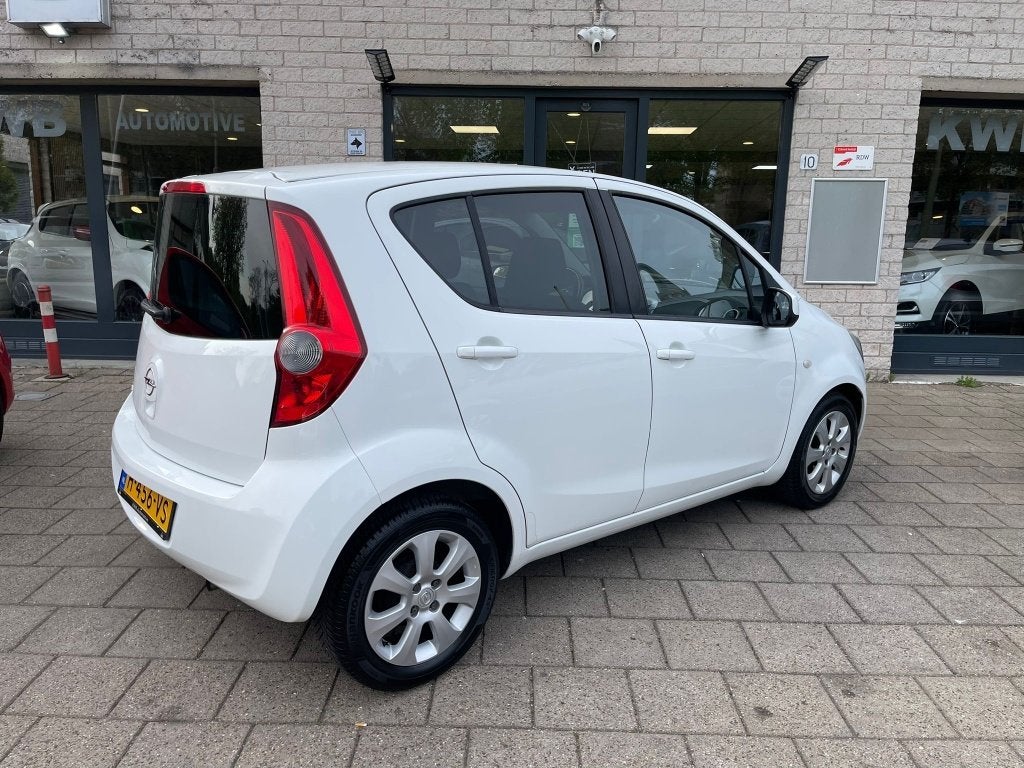 Opel Agila 1.2 Edition Airco Nieuwe apk Beurt (bj 2009), 86 pk, 4 cilinders, 965 kg, Wit