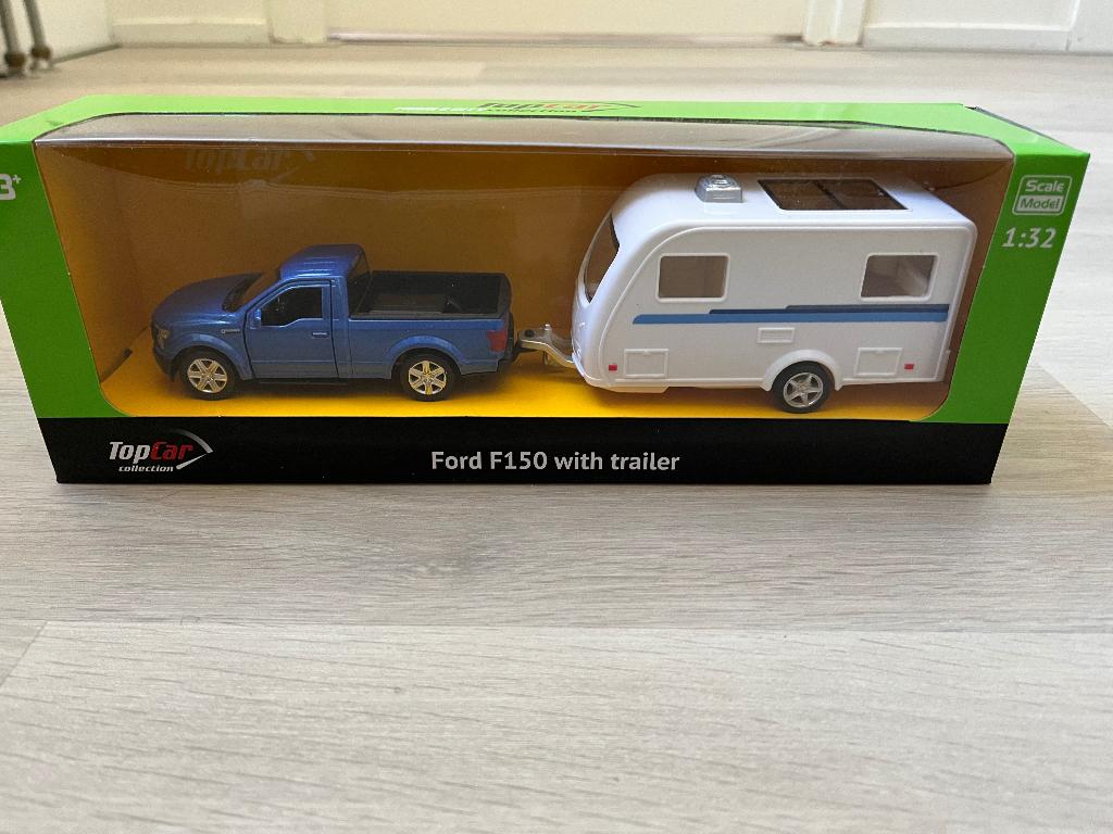 Top Car Ford F150 met caravan, Ophalen of Verzenden, Nieuw