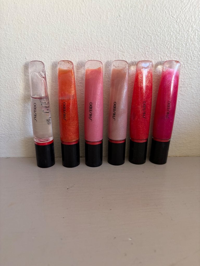 6 x Shiseido Shimmer GelGloss  Lipgloss diverse kleuren, Nieuw, Ophalen of Verzenden, Make-up, Overige kleuren