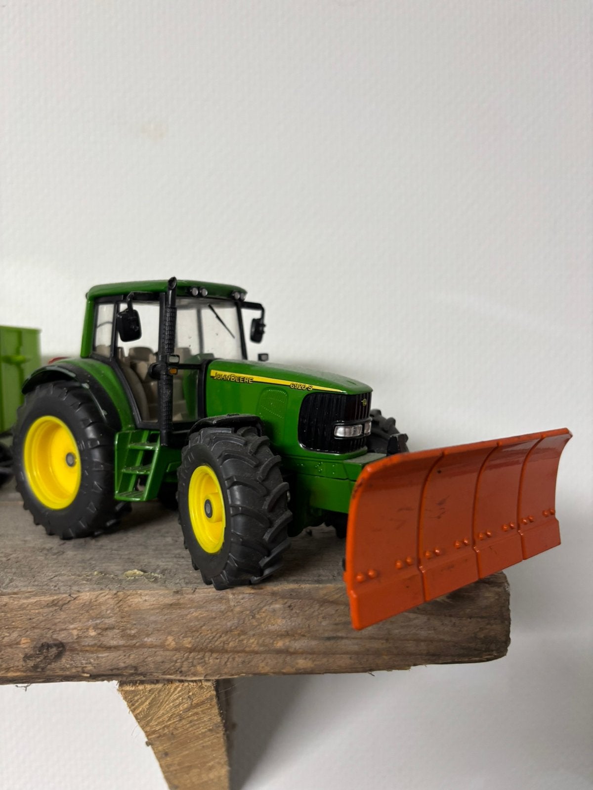 John deere 6920s + schuifblad, Ophalen, Gebruikt, Tractor of Landbouw